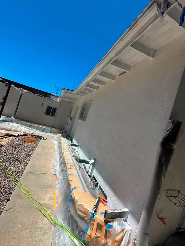 CaliCoat painting and plastering project 16 in Southern California